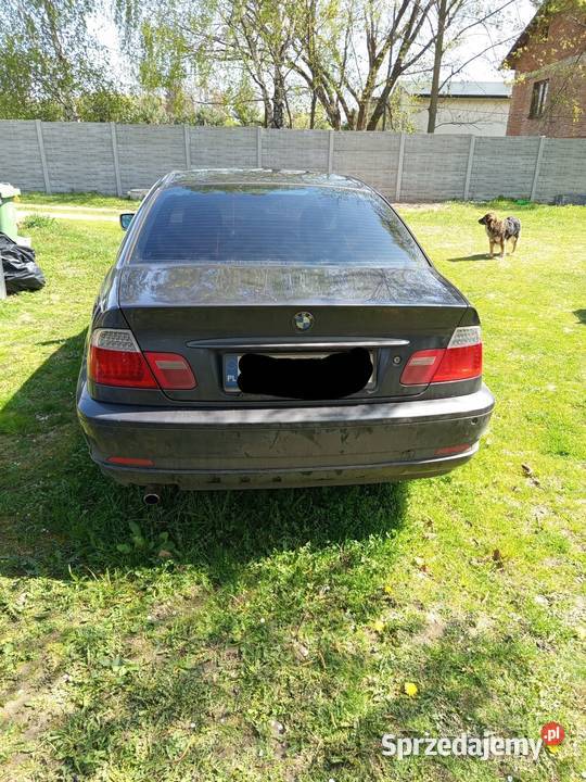 BMW E46 318 Ci Coupe USZKODZONY SILNIK Pabianice