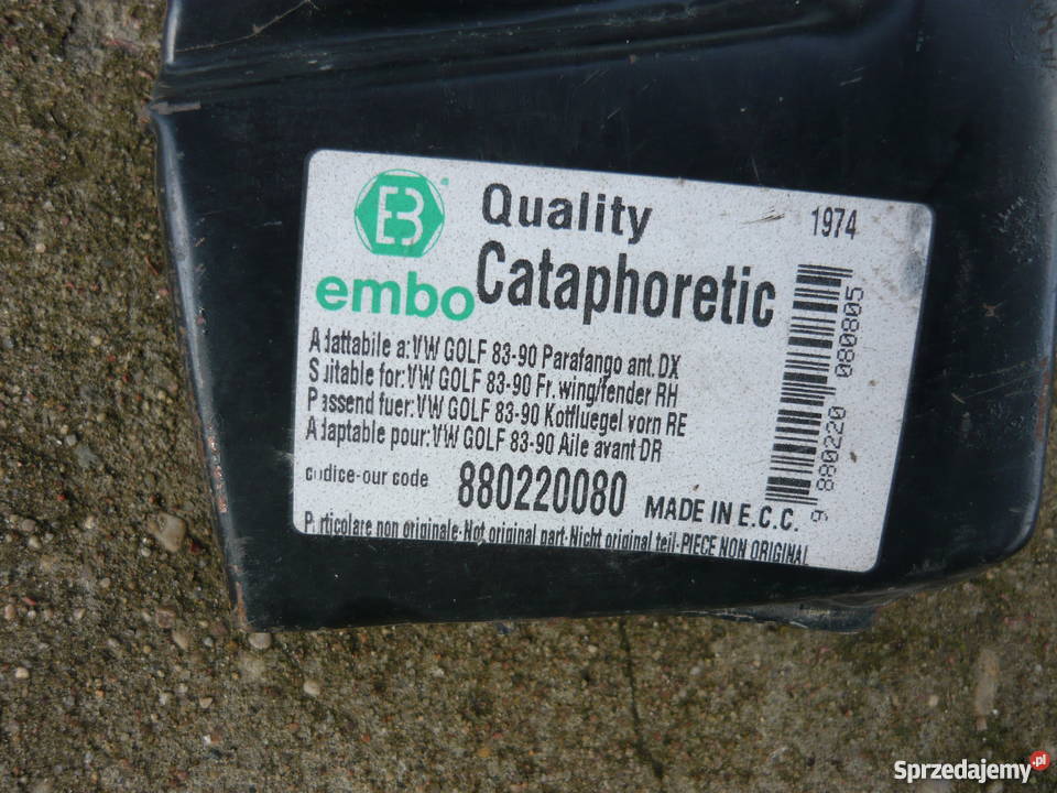vw golf 2 błotniki progi wszystko części blacharskie podlaskie Grajewo