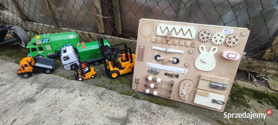 Zabawki śmieciara kopara i inne Świdnica