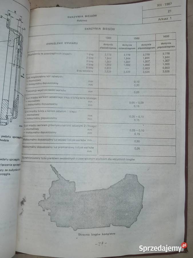 FSO Polonez Dane techniczne napraw samochodu twarda Piaseczno