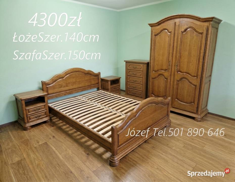 Piękna Sypialnia Dębowa mebledosypialni Pszczyna