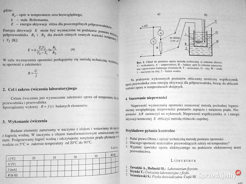 Ćwiczenia laboratoryjne z fizyki Irena Lasocka lubelskie