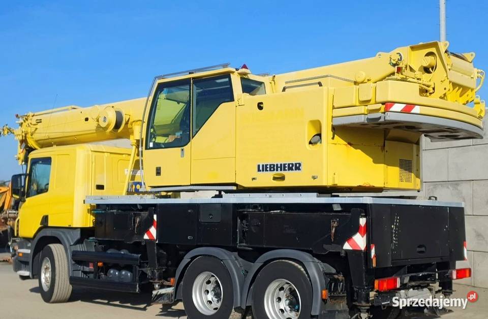 Liebherr LT Scania P 410 8x4 Warszawa
