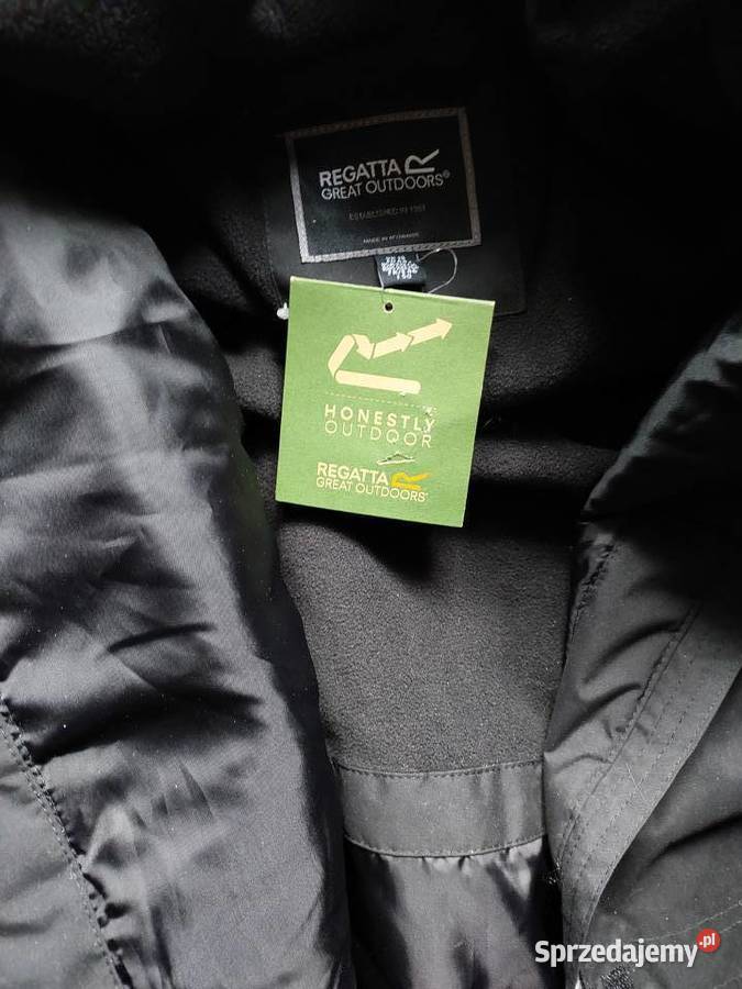 Płaszcz Nowy czarny Regatta Great Qutodors UK 18 Kurtki i płaszcze dolnośląskie