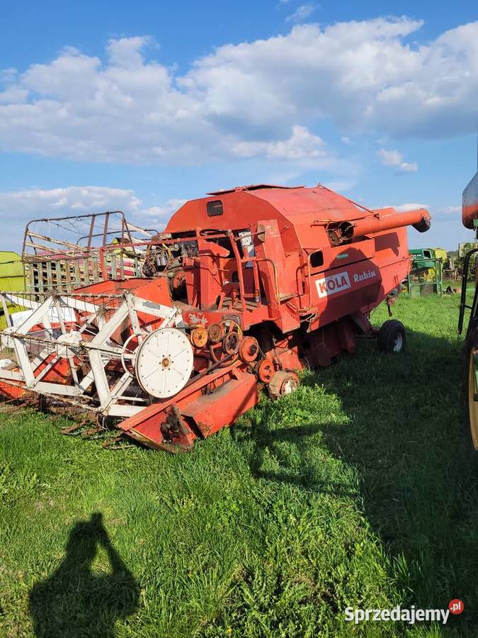 Kombajn KOLA RUBIN części nieuszkodzony Maszyny rolnicze Działyń