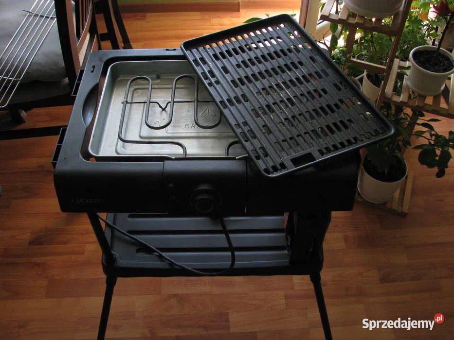 Gril bezdymny ogrodowo balkonowy elektryczny Konstantynów