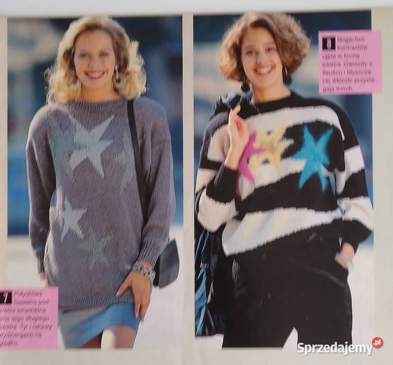 Modne Dzianiny Sandra 121991 Rok wydania 1991