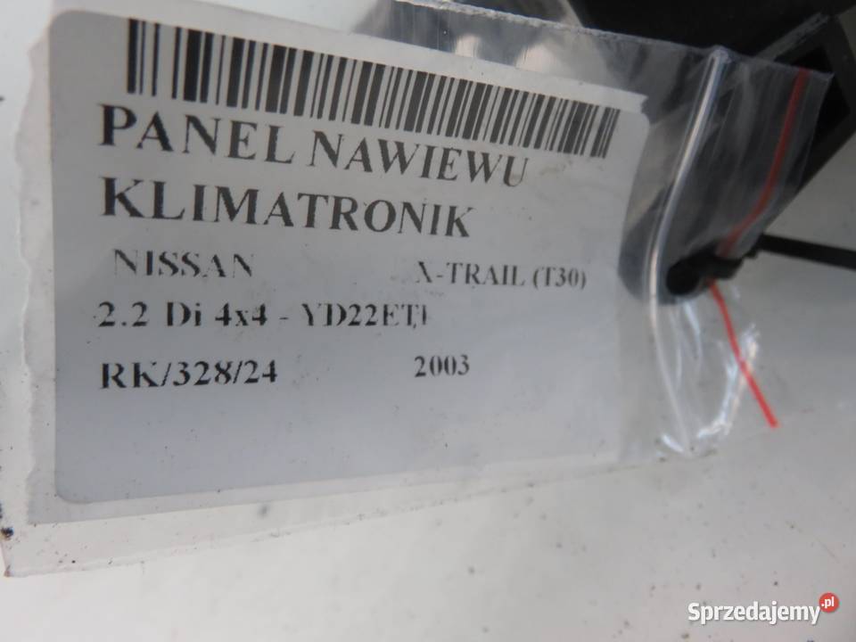 KLIMATRONIK NISSAN XTRAIL T30 275008H802 Panele sterowania, przełączniki