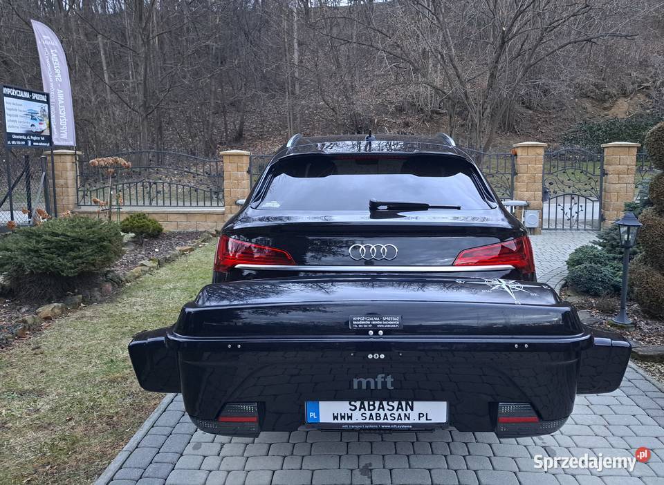 Kufer na hak baza przedłużki do nart MFT