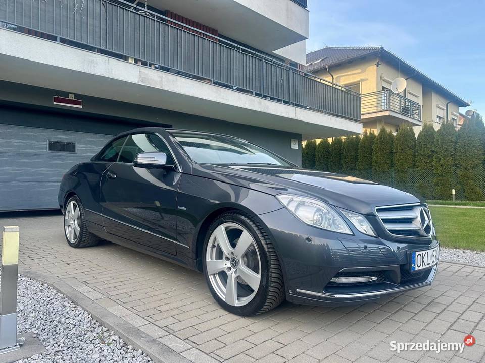 Mercedes E klasa cabrio 2/3 Kluczbork