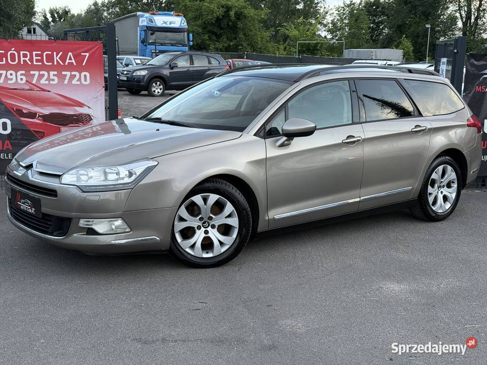 Citroen C5 Panorama dach Klima Alusy Czujniki Poznań