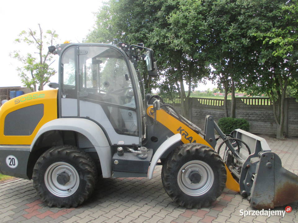 Ładowarka kołowa Kramer 5055e z napędem Pleszew