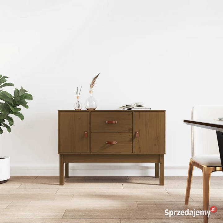 Szafka miodowy brąz 110x40x78 lite drewno mazowieckie Warszawa