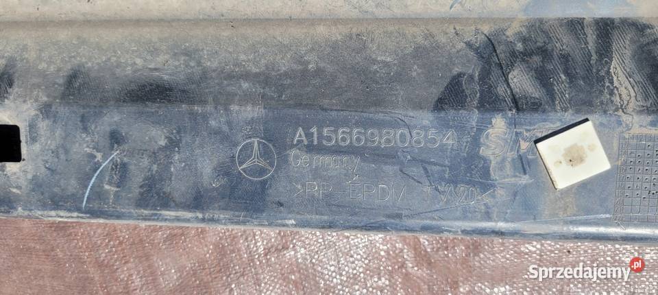 MERCEDES GLA W156 LISTWA PROGOWA PRAWA CHROM osobowe Karoseria Ruda Śląska