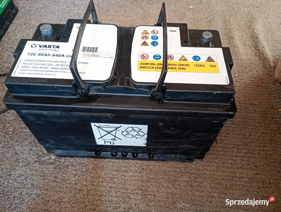 Akumulator Varta 80 AH 640 A Wrocław