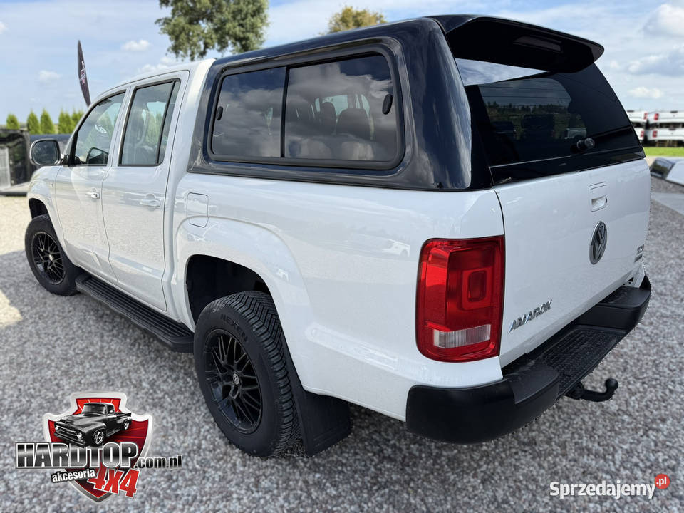 Zabudowa Amarok hardtop czarny szyby przesuwne warmińsko-mazurskie Pasłęk