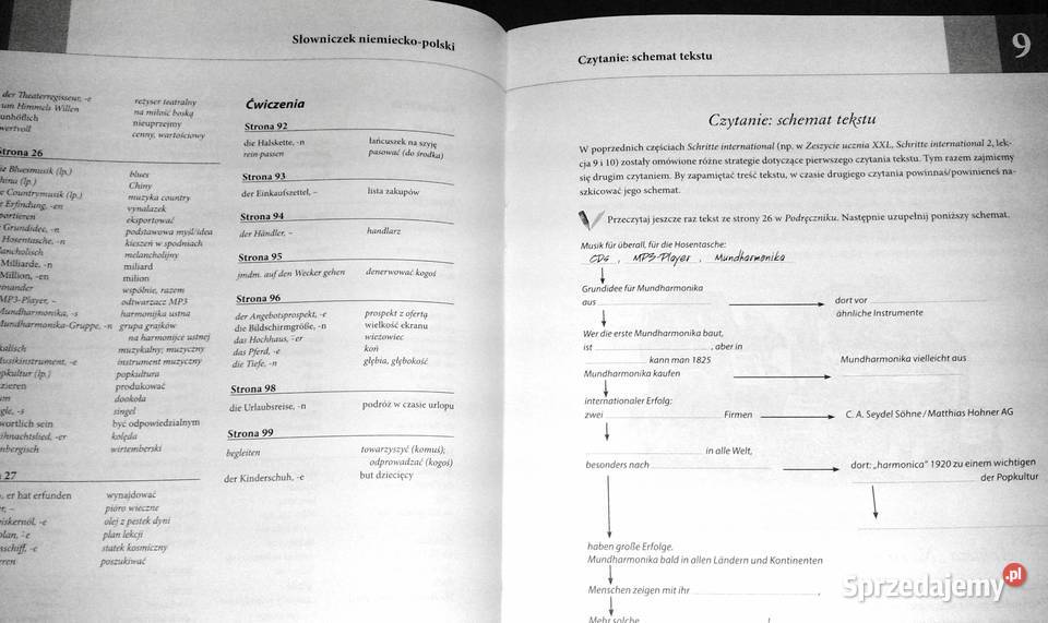 Schritte international 4 Zeszyt ucznia XXL Rok wydania 2012 Pozostałe Chełm sprzedam