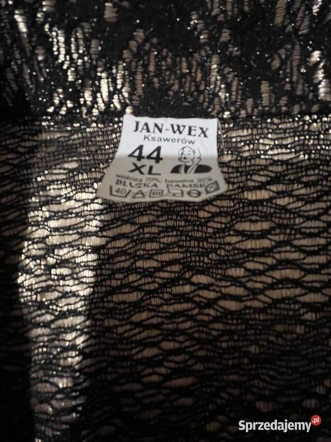 Wizytowa bluzka damska koronkowa rozpinana na Moda i Styl mazowieckie