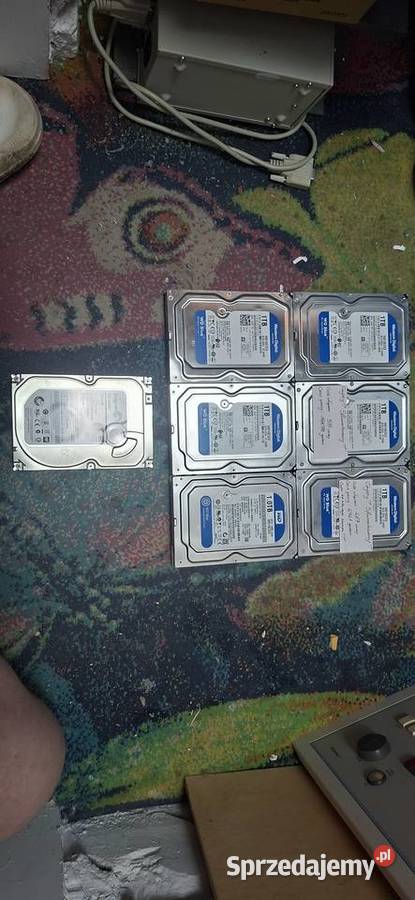 Dyski HDD 1 TB i 500Gb 24 sztuki komplet wewnętrzny lubuskie Zielona Góra