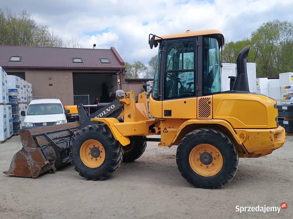2016r Volvo L35G CAT 908 JCB Żywiec