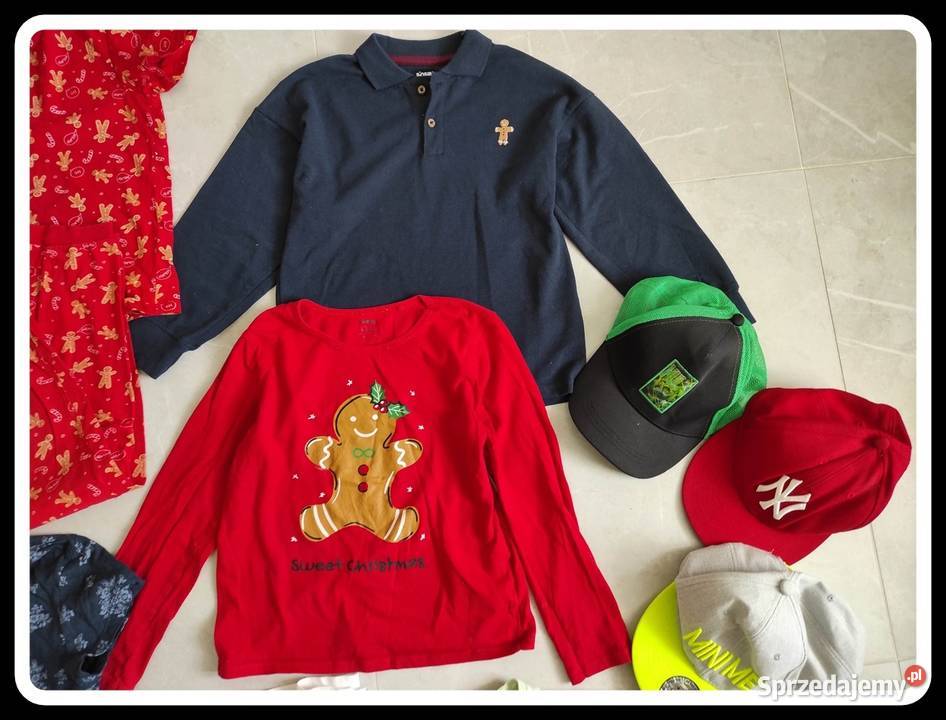 Zestaw ubrań chłopięcych 128134 piżama jeansy Komplety i zestawy Płock