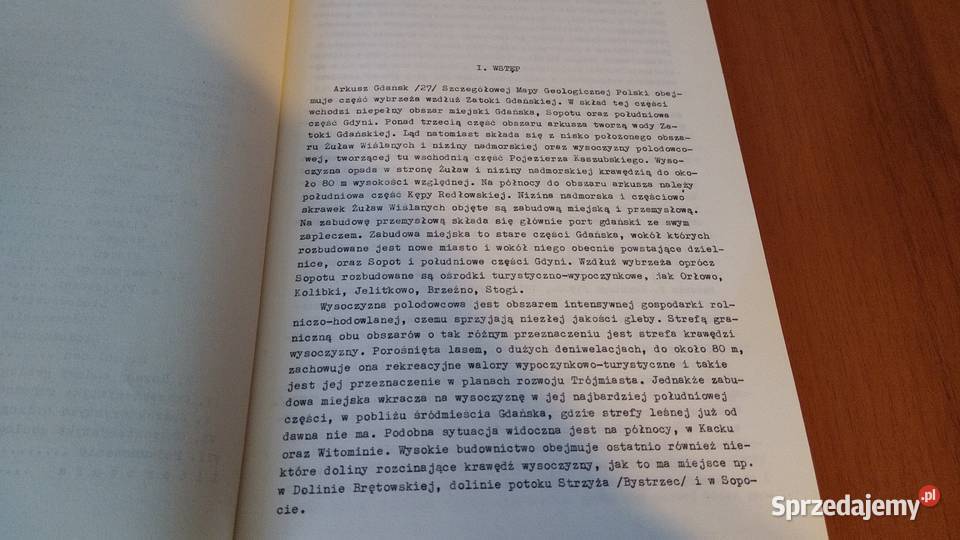 Objaśnienia do Szczegółowej mapy geologicznej Gdańsk
