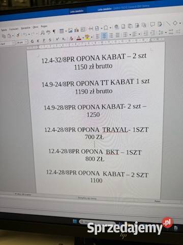 Opony nowe Kcynia