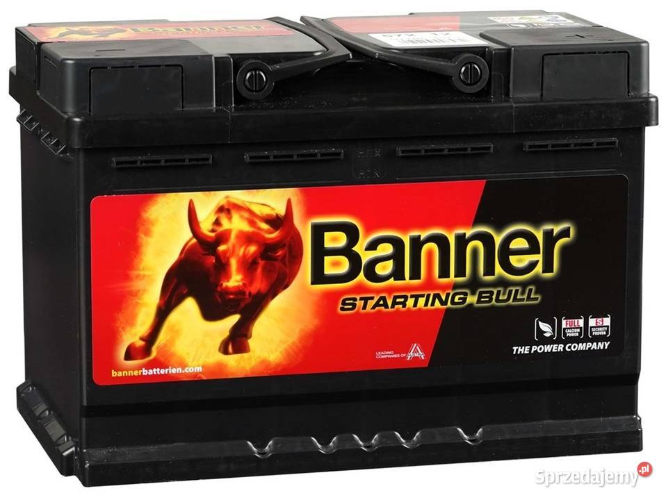 Akumulator 72Ah 650A Banner Starting Bull osobowe Gorzów Wielkopolski