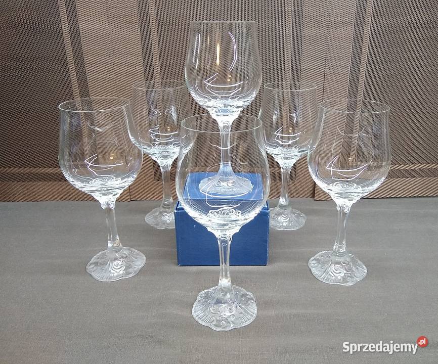 Kieliszki Rosenthal Monbijou wino czerwone 6 Kalisz