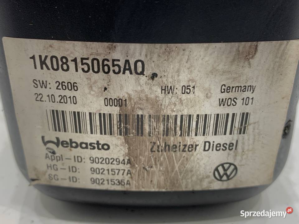 WEBASTO VW TOURAN 1K0815065AQ Minivan 20 1015 sprzedam