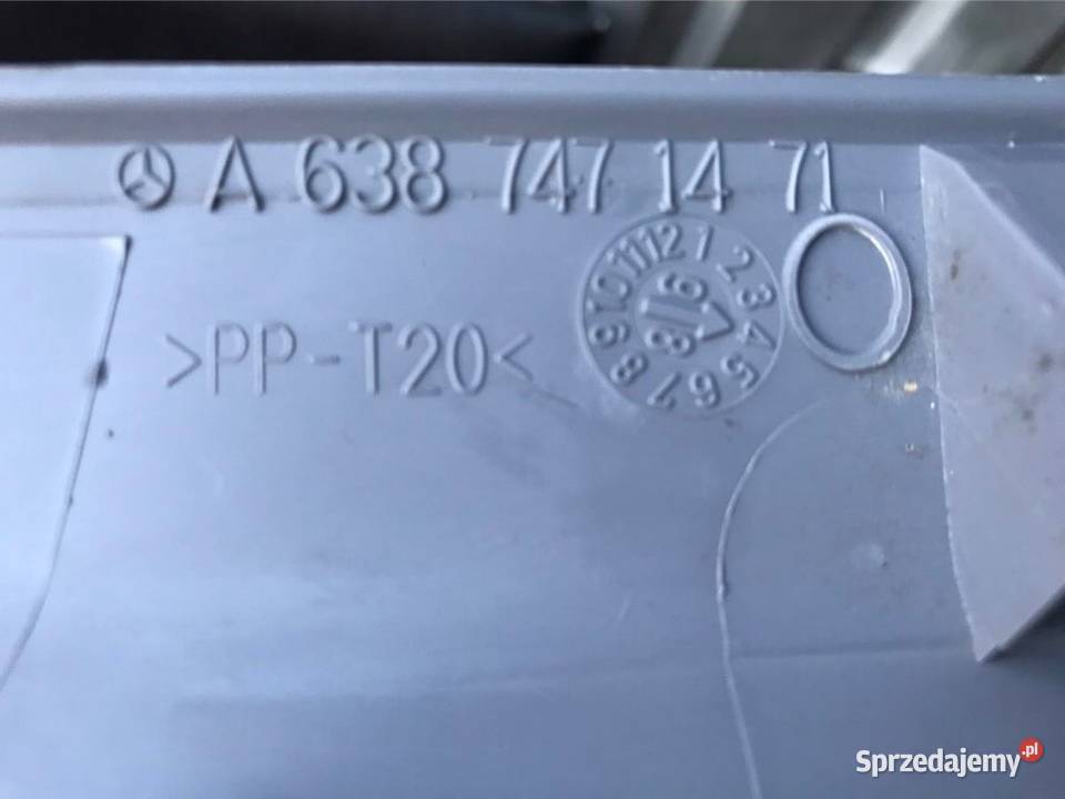 Mercedes Vito W638 listwa klapy tył A6387471471 dostawcze podkarpackie Rzeszów