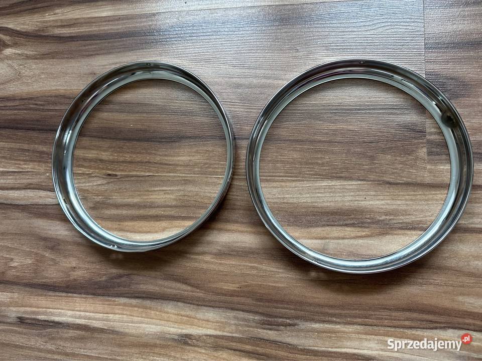 Chromowane ringi lamp MG MGB MGB GT lubuskie Świebodzin