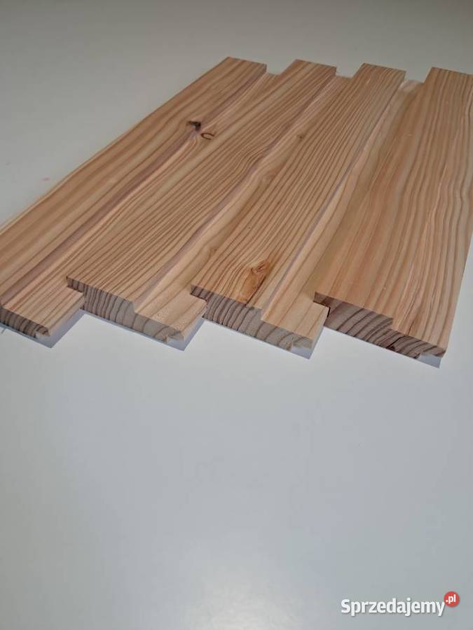 Deski elewacyjne modrzewiowe wielkopolskie Biskupice