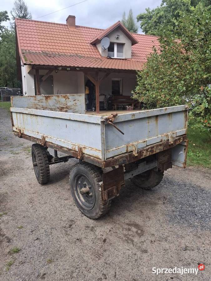 Przyczepka Multicar minitraktorek traktorek lubuskie Krosno Odrzańskie
