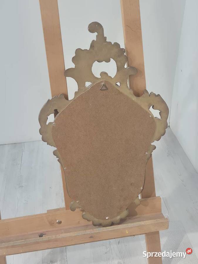 Lustro w stylu barokowym złote łódzkie Poddębice