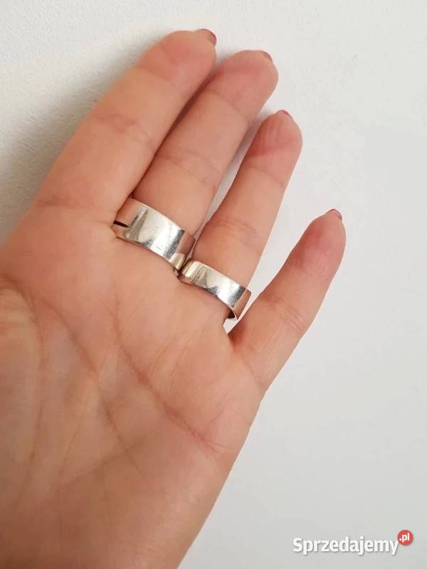 Komplet 925 z masą perłową białą Pozostałe Kraków