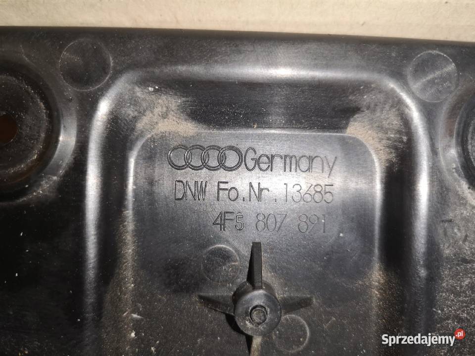 ŚLIZG ZDERZAKA TYŁ AUDI A6 C6 4F5807891 osobowe śląskie Przystajń sprzedam