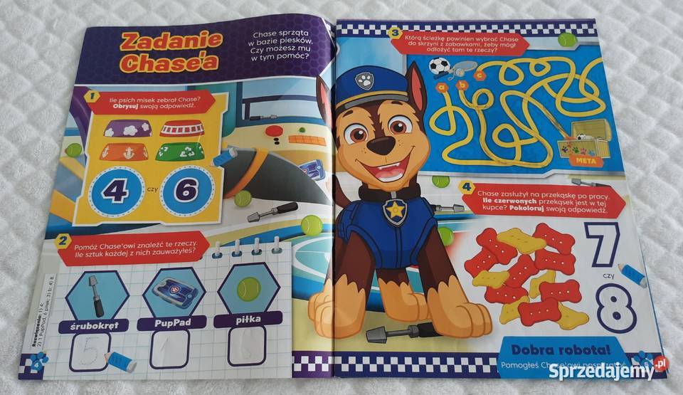 Psi Patrol Oficjalny magazyn 62020 Egmont Rok wydania 2020 Czeladź sprzedam