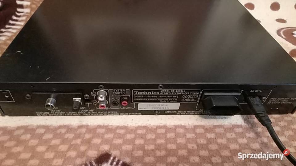 Technics Compact Disc Player SLPG 440A Cassette Radom