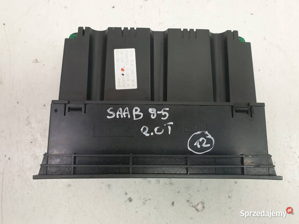 PANEL KLIMATYZACJI Saab 95 lift nawiewu 12762731 lubelskie Chełm