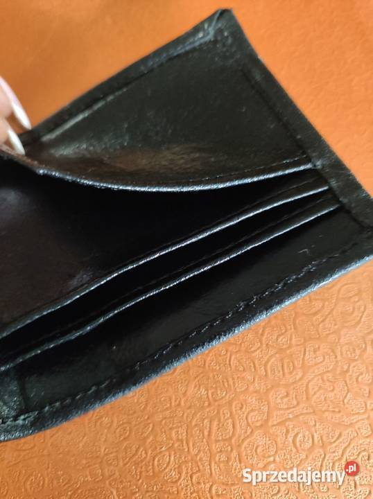 skórzany skórkowy portfel ze skóry męski damski Kielce