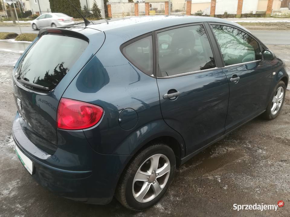 SEAT ALTEA 16Mpi 2007r klimaalu elektrkas zyb i aluminiowe felgi Bydgoszcz