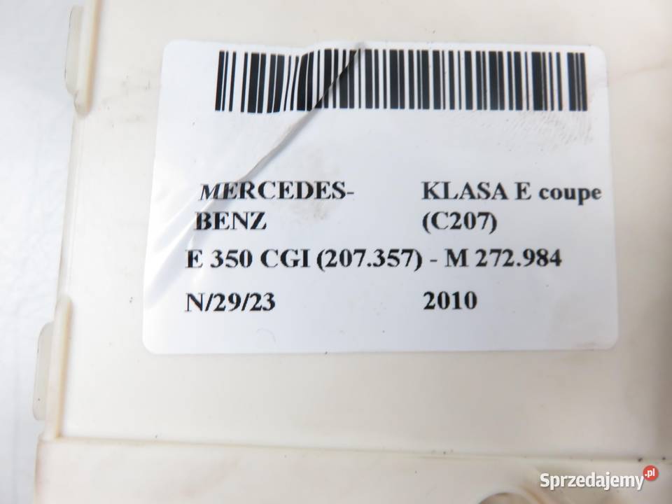 MODUŁ MERCEDES KLASA E C207 E 350 CGI 2079003600 osobowe sprzedam