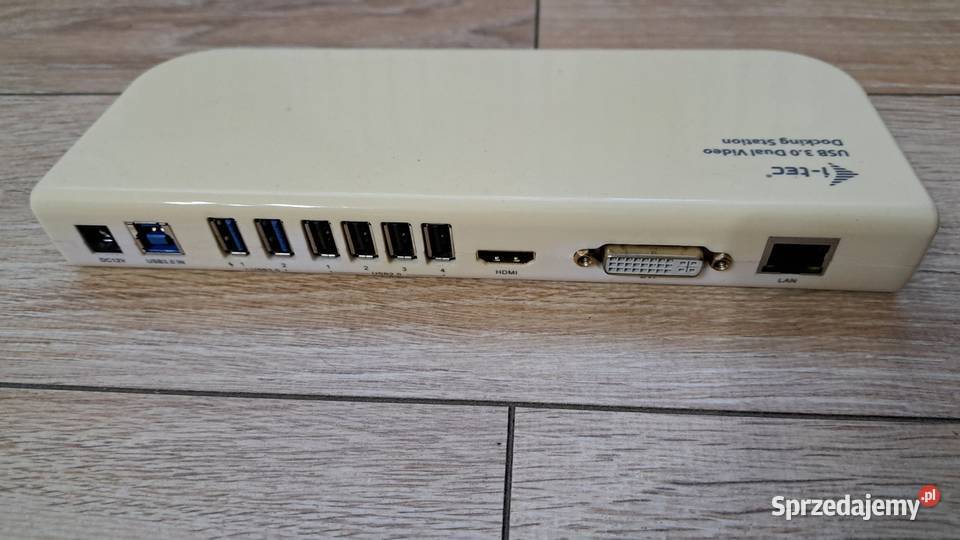 Stacja dokująca ItecUSB 30 Dual Video replikator stacje dokujące lubuskie Zielona Góra