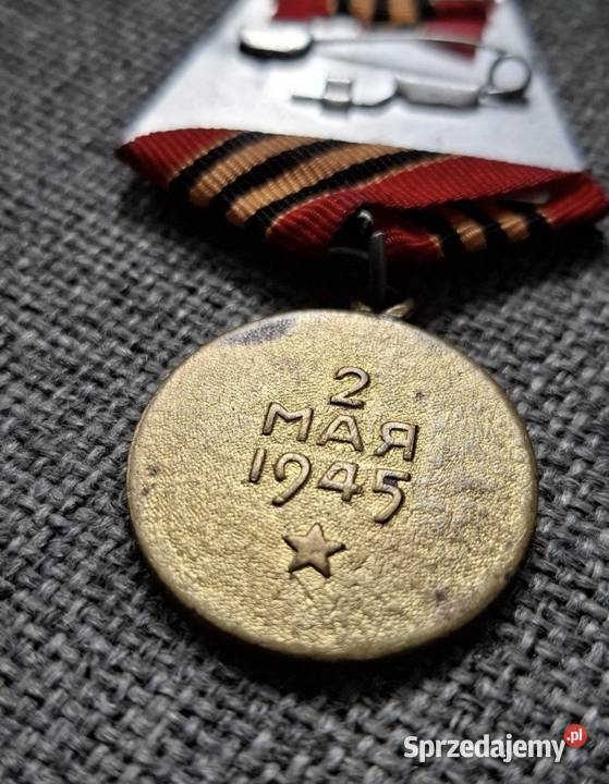 Medal ZSRR zdobycie Berlina wczesny Wejherowo
