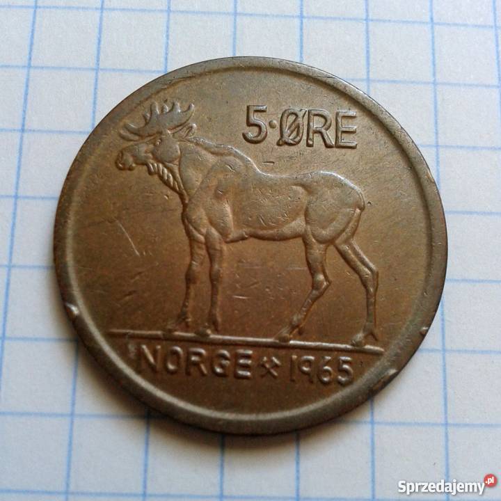 5 ORE 1965 NORWEGIA Parczew