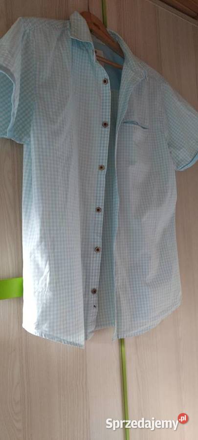 Koszula męska z krótkimi rękawami lubelskie Lublin sprzedam