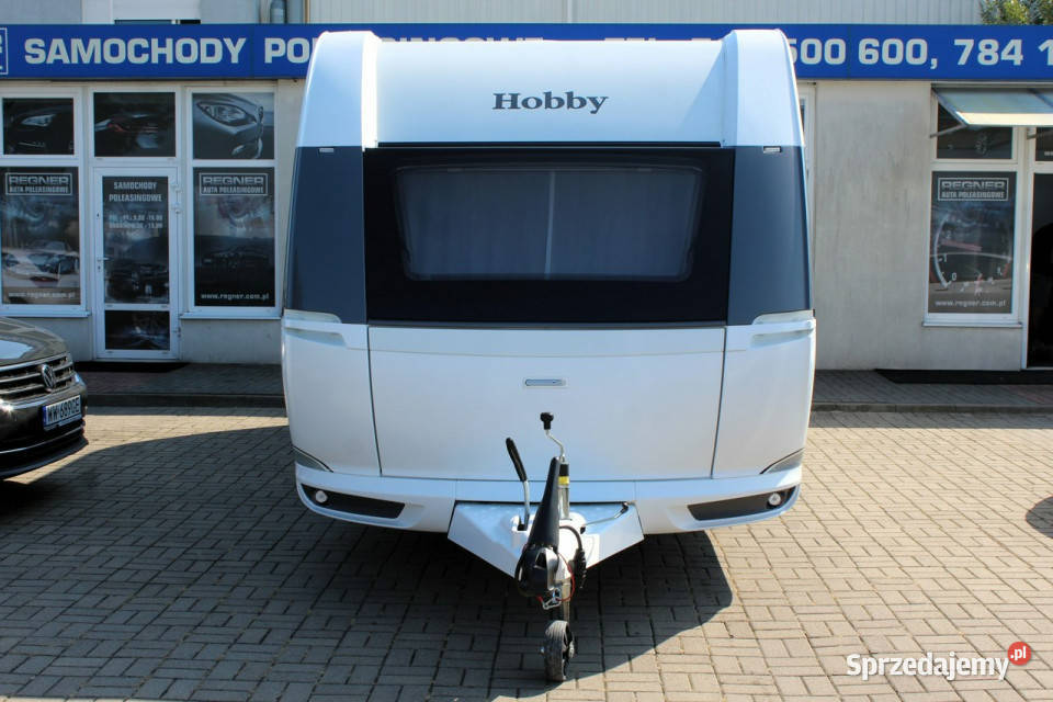 przyczepy kempingowe Hobby DE LUXE 495 WFB FV23 pełny VAT