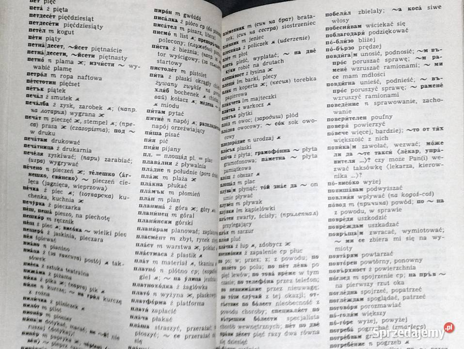 Słownik minimum Bułgarsko polski i polsko Chełm sprzedam