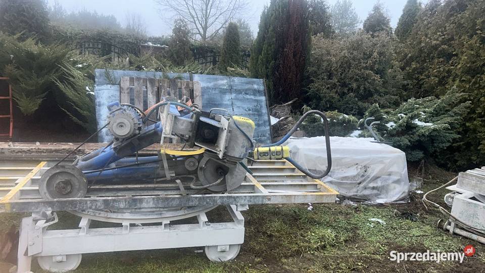 Maszyny do cięcia granitu kamienia świętokrzyskie Końskie sprzedam